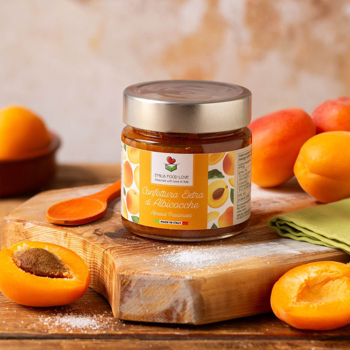 Artisanal Fruit Preserves Tasting (4 Jars) - EMILIA FOOD LOVE Selected with love in Italy