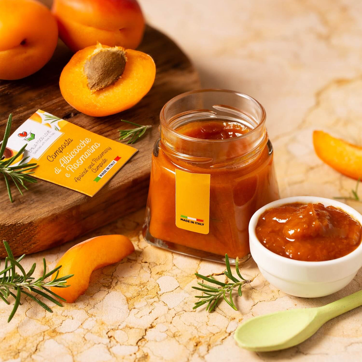Artisanal Compotes Tasting Set (6 Jars) - EMILIA FOOD LOVE Selected with love in Italy