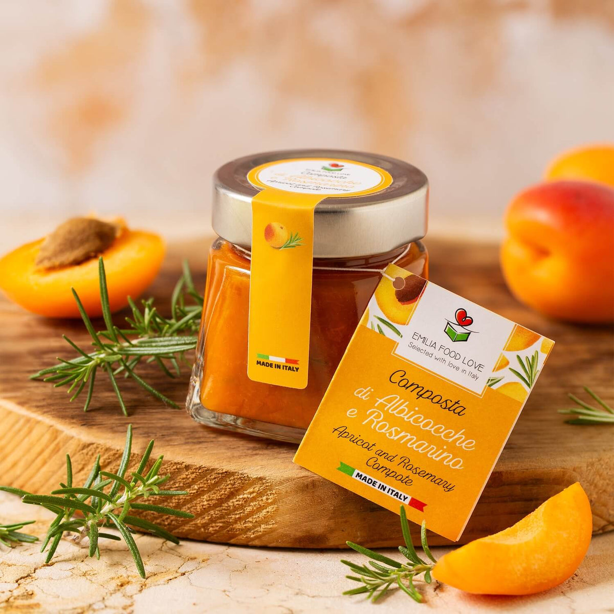 Artisanal Compotes Tasting Set (6 Jars) - EMILIA FOOD LOVE Selected with love in Italy