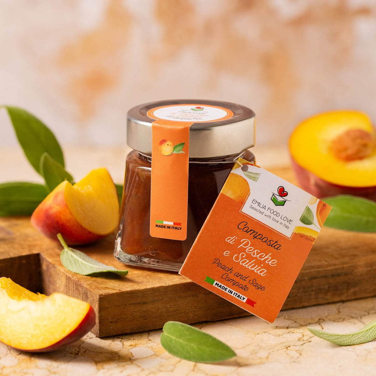 Artisanal Compotes Tasting Set (6 Jars) - EMILIA FOOD LOVE Selected with love in Italy