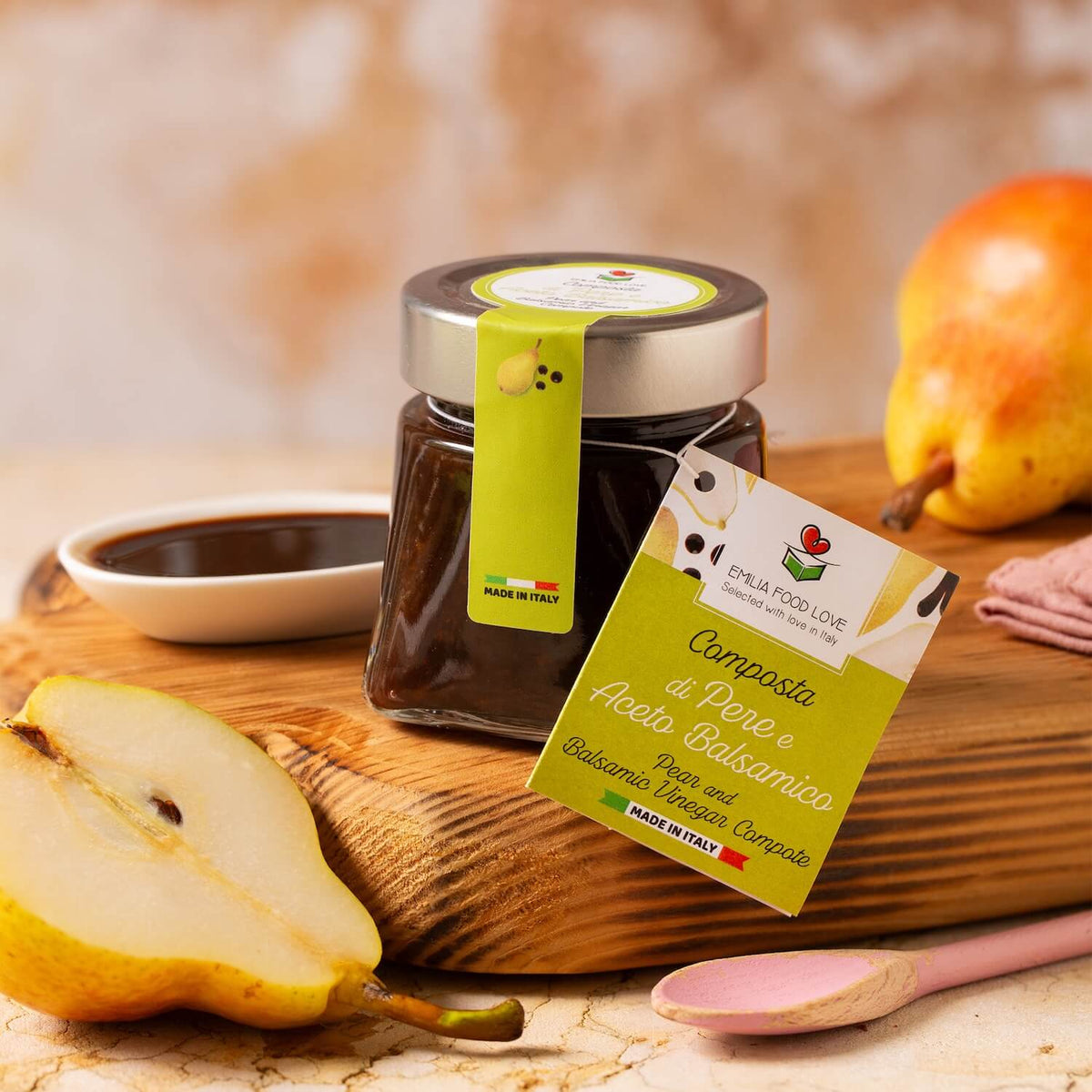 Artisanal Compotes Tasting Set (6 Jars) - EMILIA FOOD LOVE Selected with love in Italy