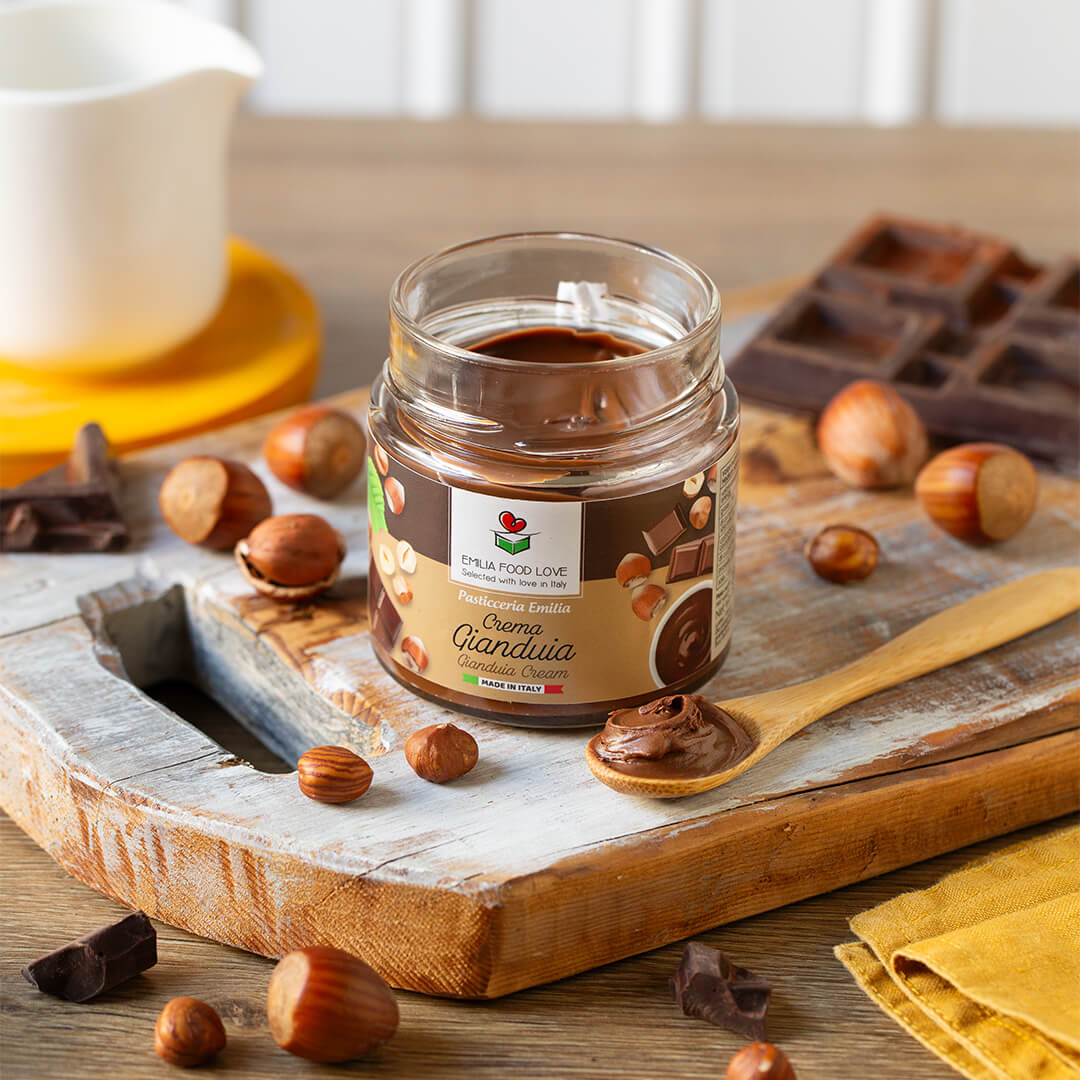Gianduia Chocolate Spread - EMILIA FOOD LOVE Selected with love in Italy