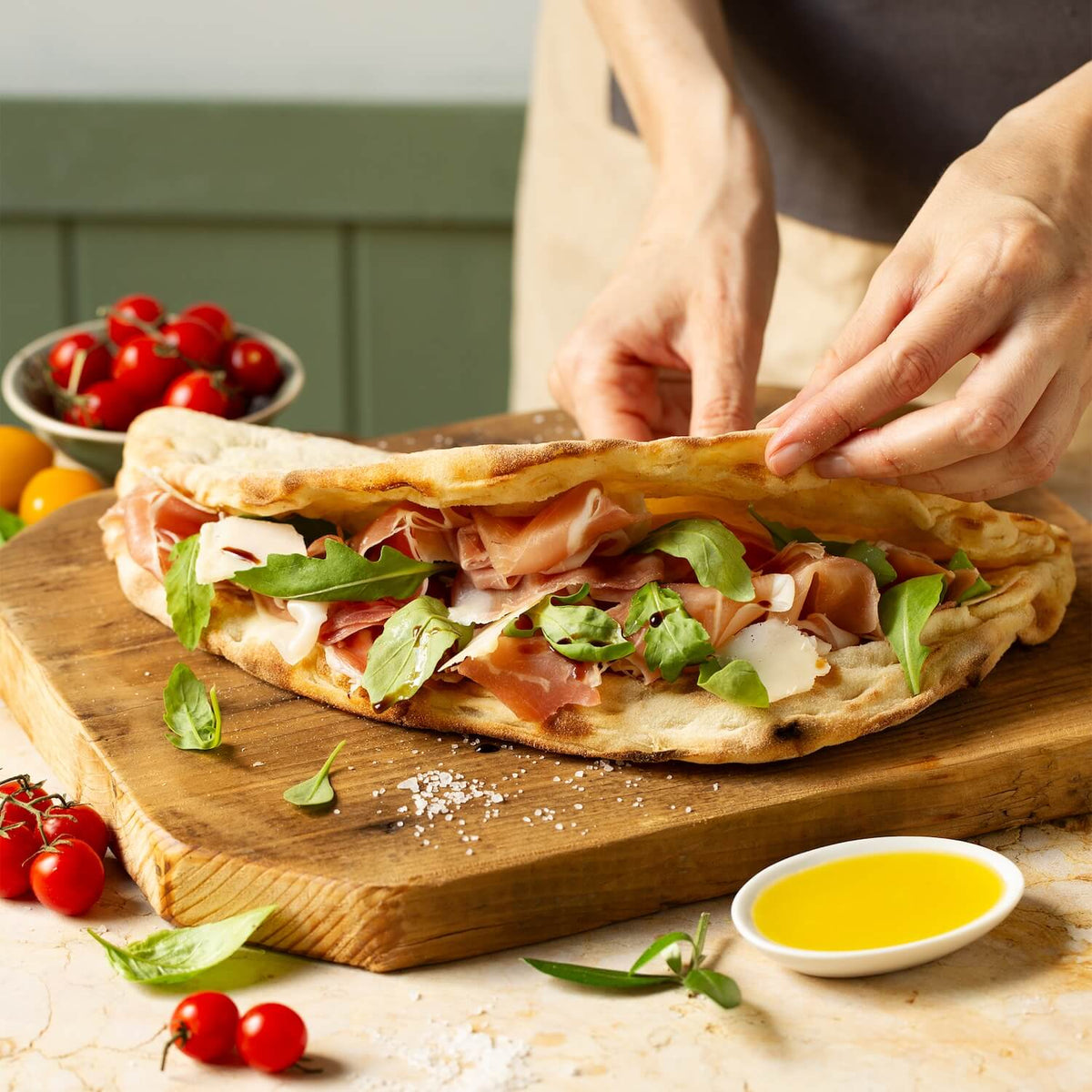 Pizza Smile Base (4 Pack) - EMILIA FOOD LOVE Selected with love in Italy