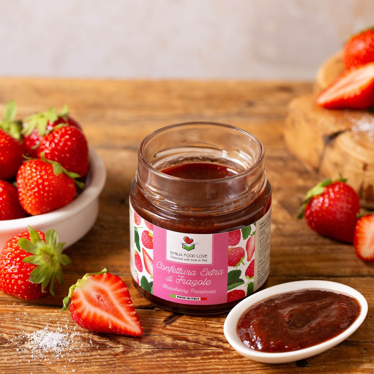 Artisanal Fruit Preserves Tasting (4 Jars) - EMILIA FOOD LOVE Selected with love in Italy