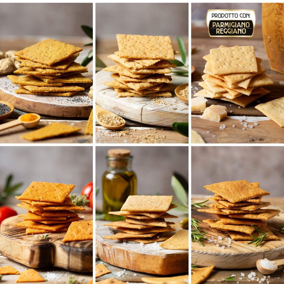 Crackers and Biscuits (6 pack) - EMILIA FOOD LOVE Selected with love in Italy