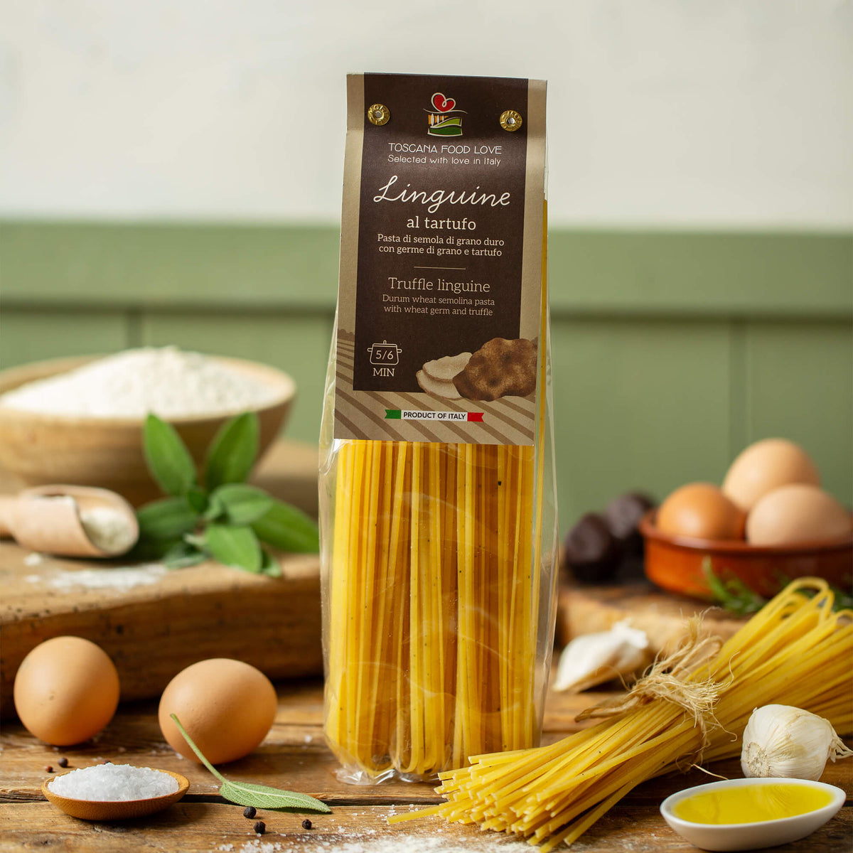 Truffle Linguine (4 Pack) - EMILIA FOOD LOVE Selected with love in Italy