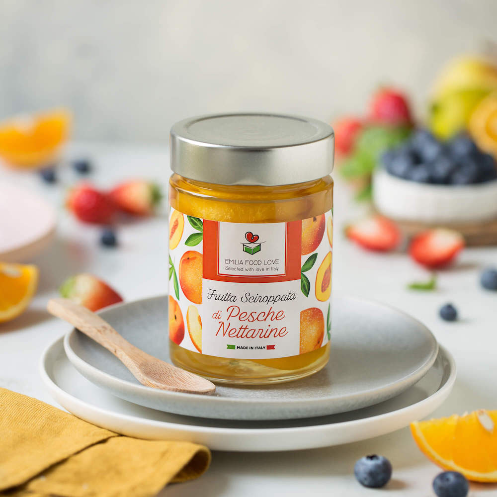 Canned Nectarine Peaches - EMILIA FOOD LOVE Selected with love in Italy