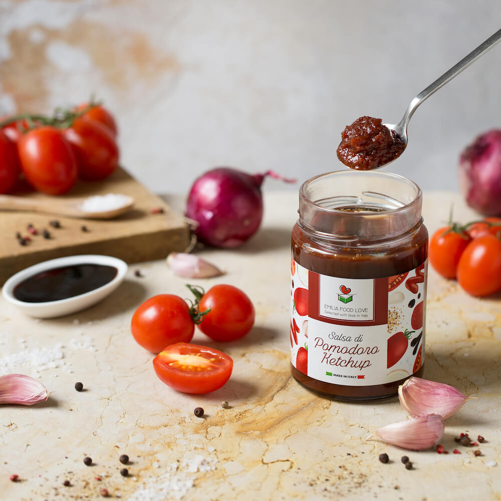 Ketchup Tomato Sauce - EMILIA FOOD LOVE Selected with love in Italy