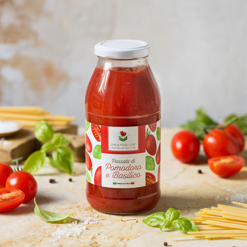 Tomato Passata and Sauces - EMILIA FOOD LOVE Selected with love in Italy