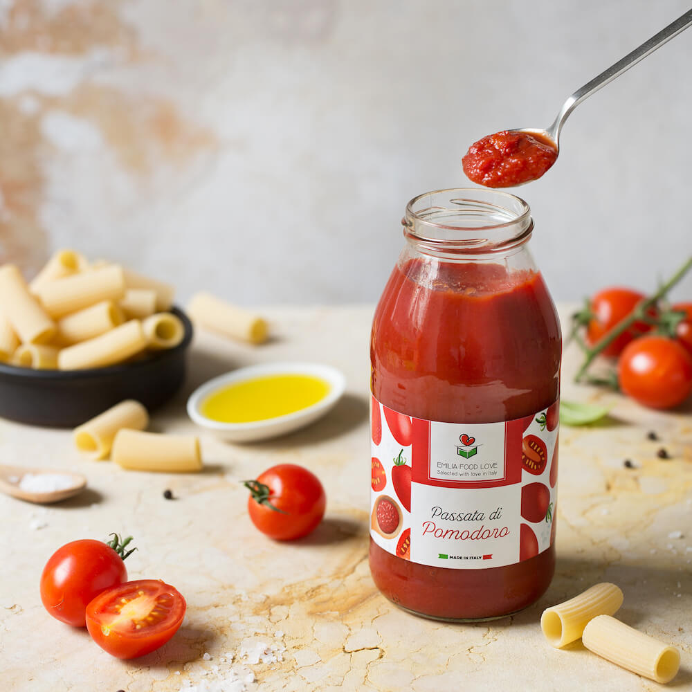 Tomato Passata and Sauces - EMILIA FOOD LOVE Selected with love in Italy