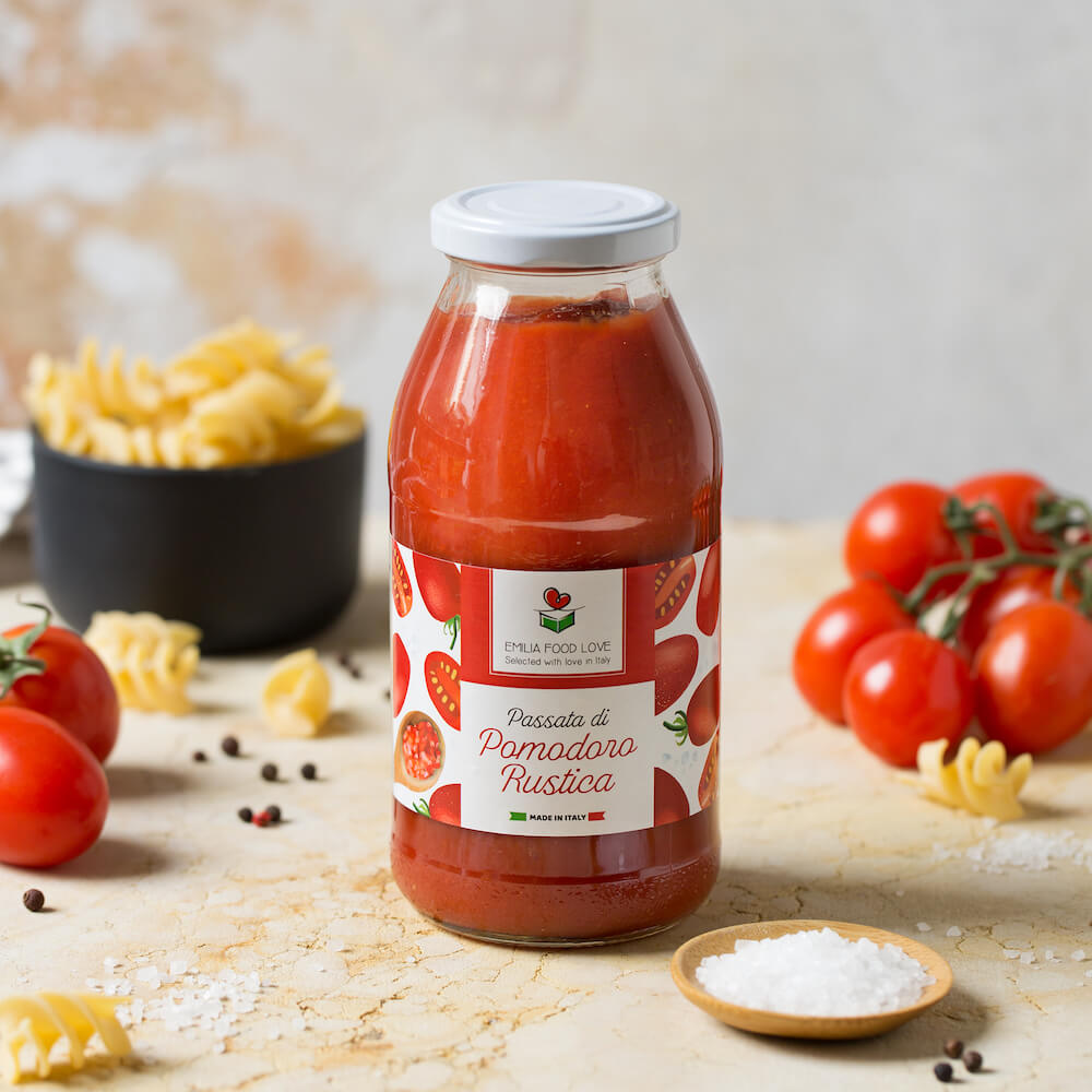 Tomato Passata and Sauces - EMILIA FOOD LOVE Selected with love in Italy