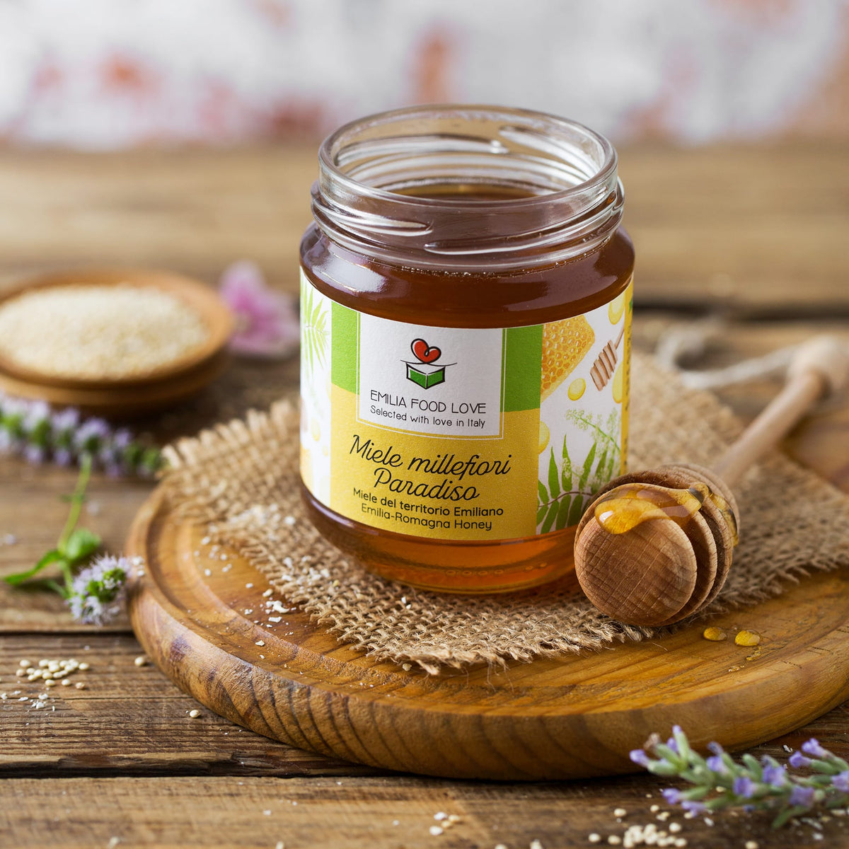 Paradise Wildflower Honey - EMILIA FOOD LOVE Selected with love in Italy