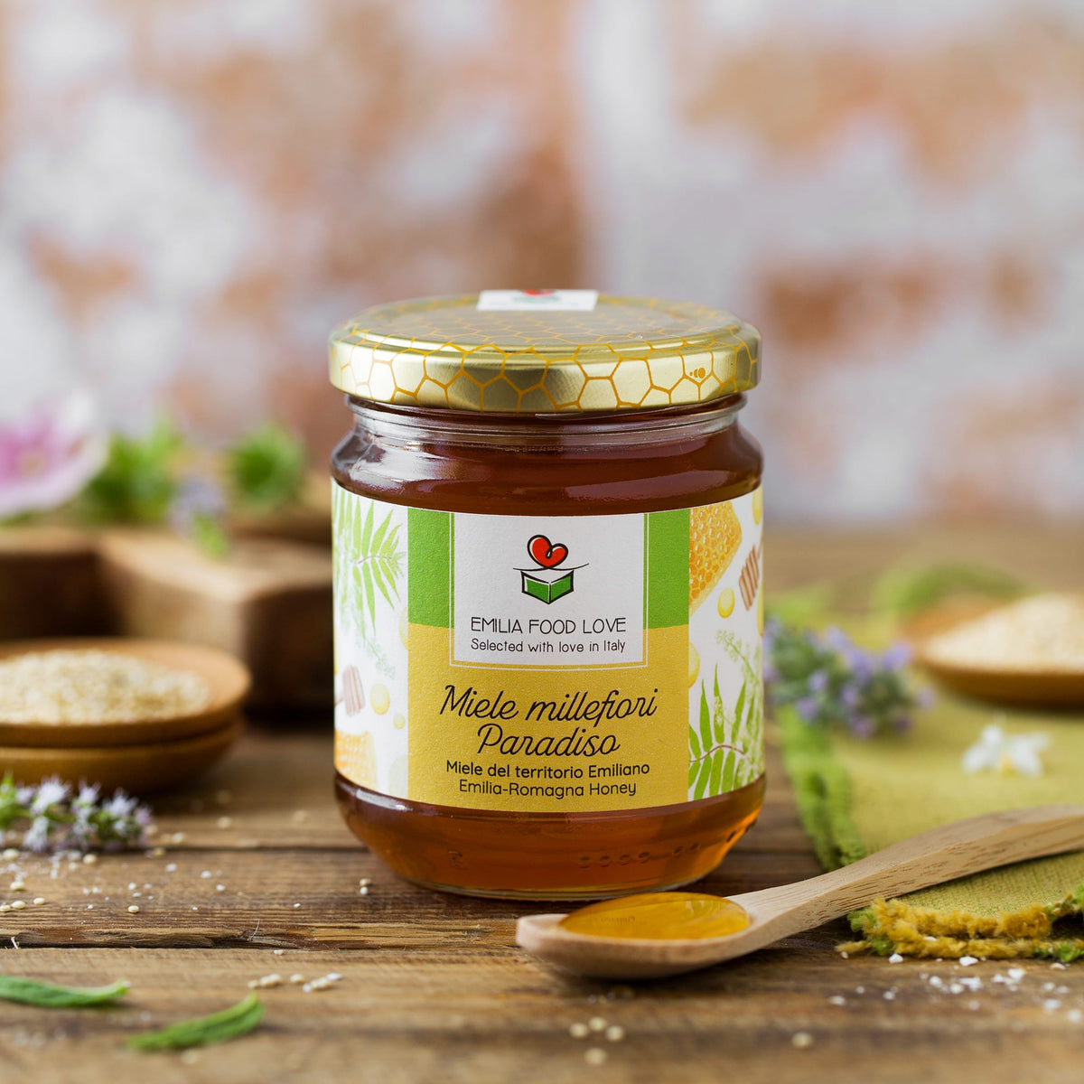 Paradise Wildflower Honey - EMILIA FOOD LOVE Selected with love in Italy