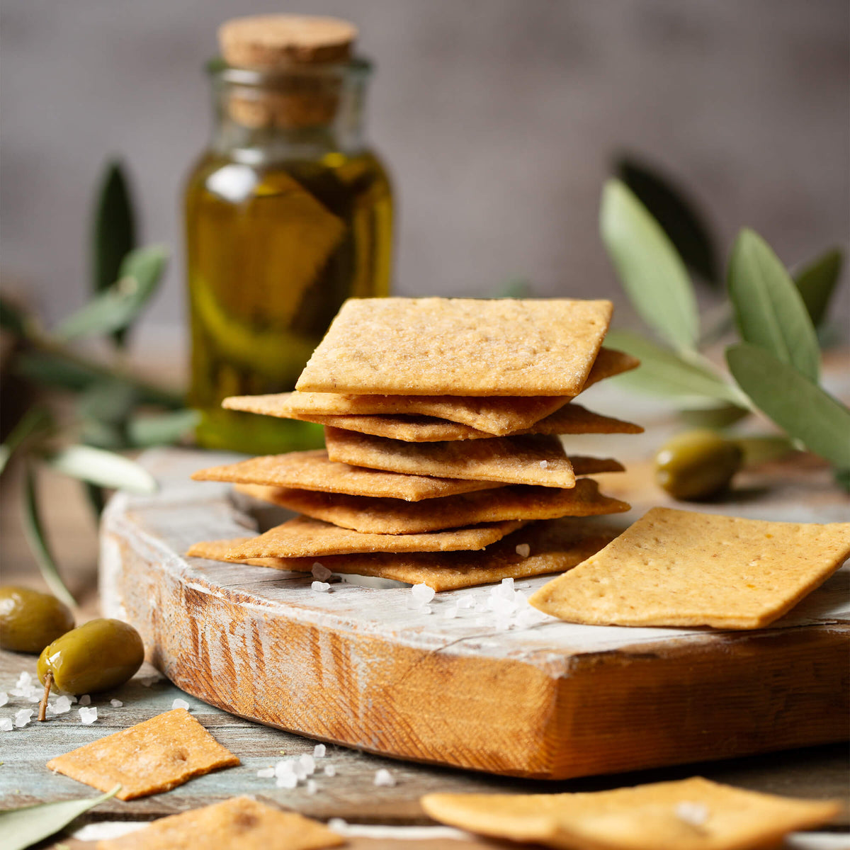 Olive Oil crackers - EMILIA FOOD LOVE Selected with love in Italy