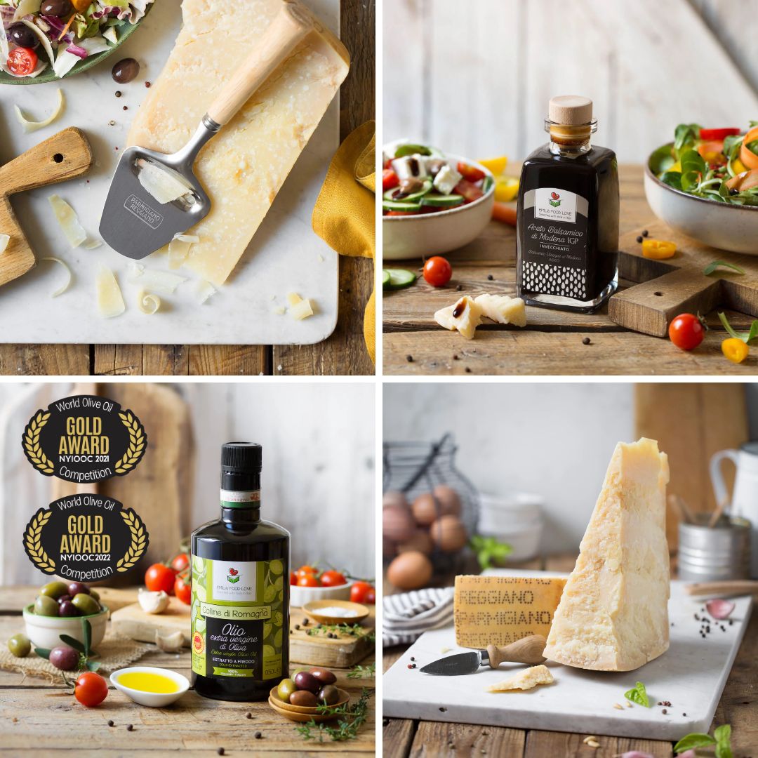 Parmigiano Reggiano 18 months (Salad Lovers) - EMILIA FOOD LOVE Selected with love in Italy