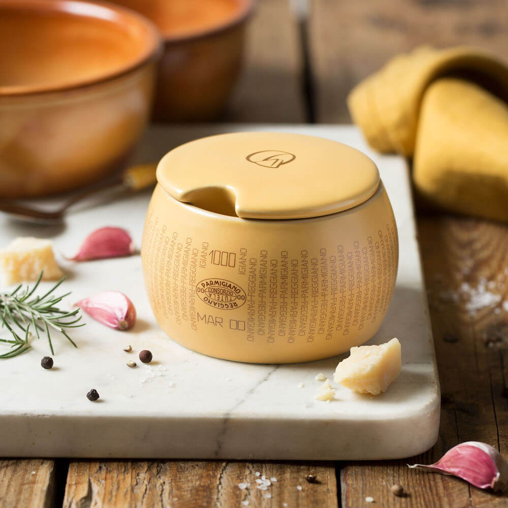 Cheese Box and Ceramic Cheese Spoon - EMILIA FOOD LOVE Selected with love in Italy