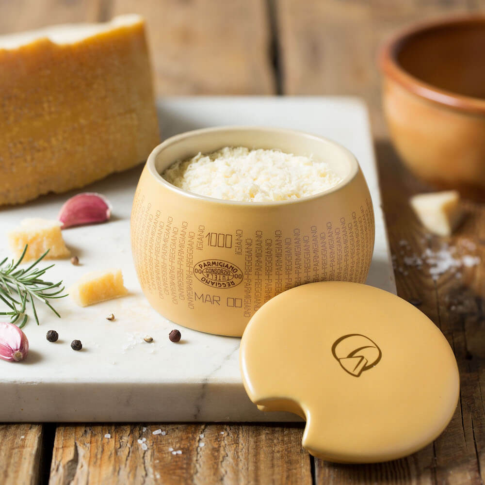 Cheese Box and Ceramic Cheese Spoon - EMILIA FOOD LOVE Selected with love in Italy