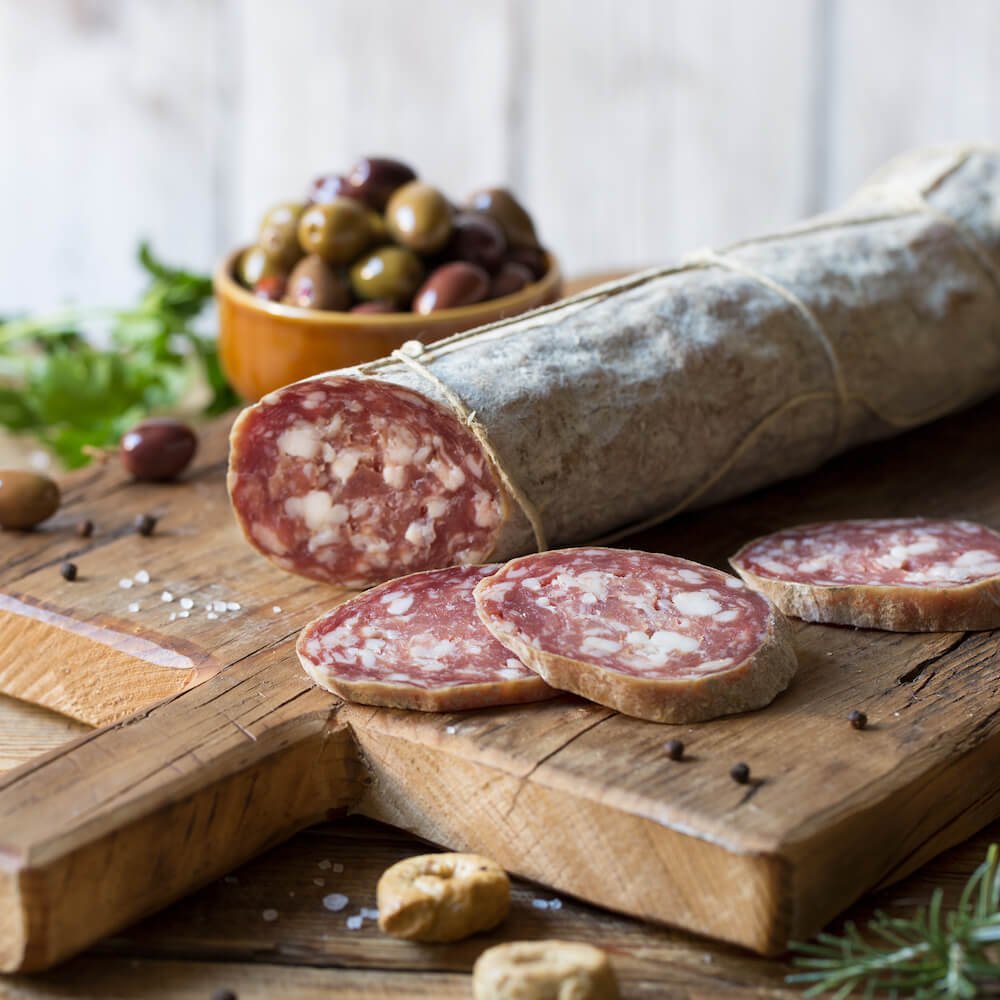 Italian Salami emiliano - EMILIA FOOD LOVE Selected with love in Italy