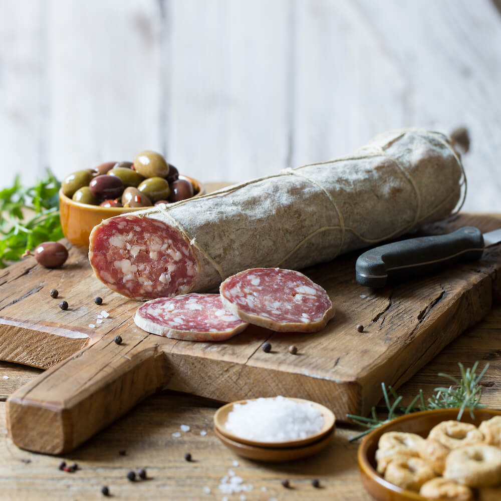 Italian Salami emiliano - EMILIA FOOD LOVE Selected with love in Italy