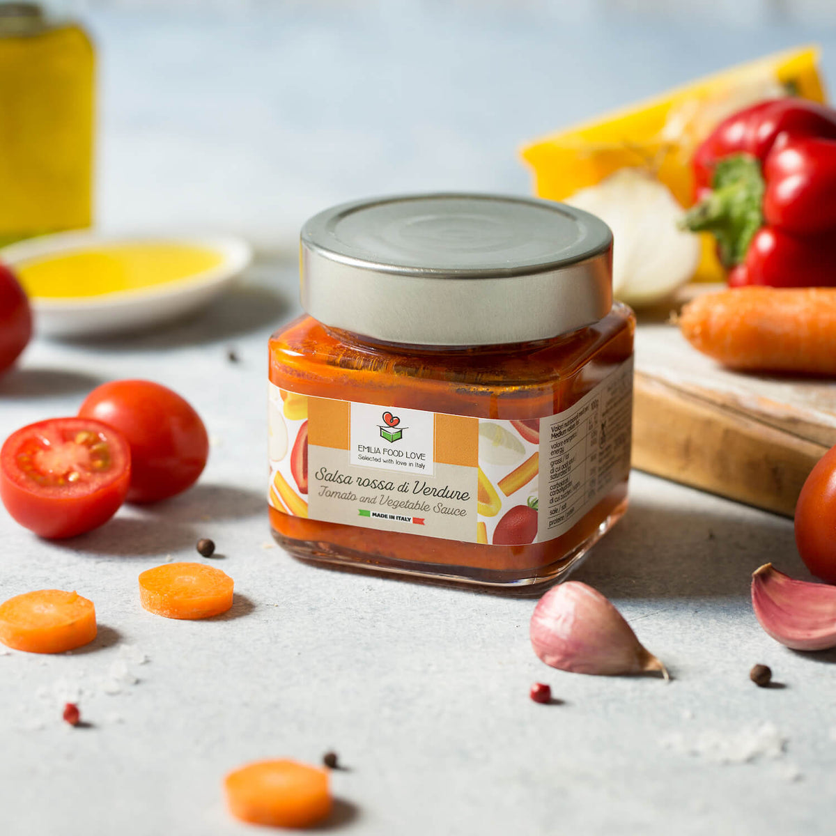 Vegetable Sauces Tasting (4 pack) - EMILIA FOOD LOVE Selected with love in Italy