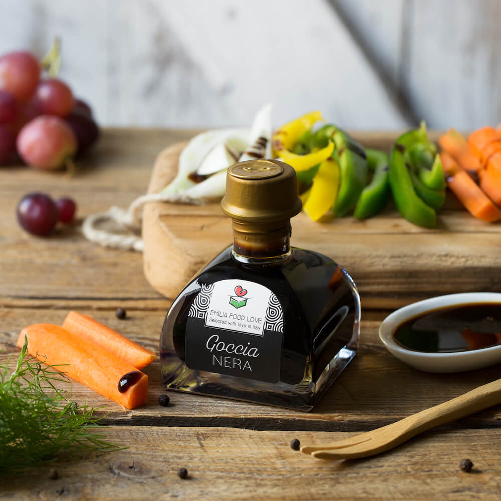 Balsamic Tasting (Black, Apple Fuji, White Truffle, Rosé) - EMILIA FOOD LOVE Selected with love in Italy