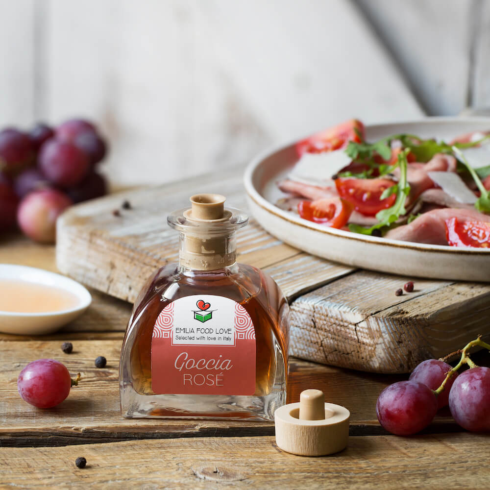 Goccia Rosé - Balsamic Dressing - EMILIA FOOD LOVE Selected with love in Italy