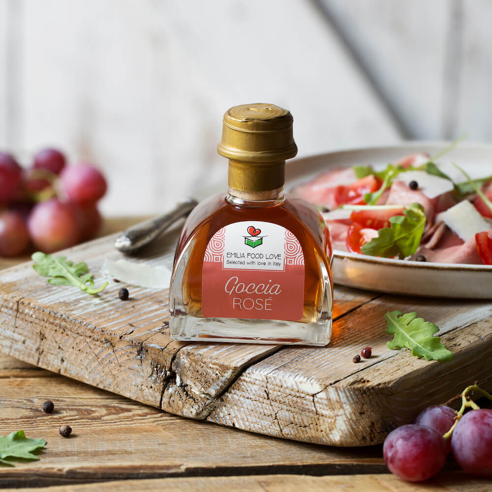 Goccia Rosé - Balsamic Dressing - EMILIA FOOD LOVE Selected with love in Italy